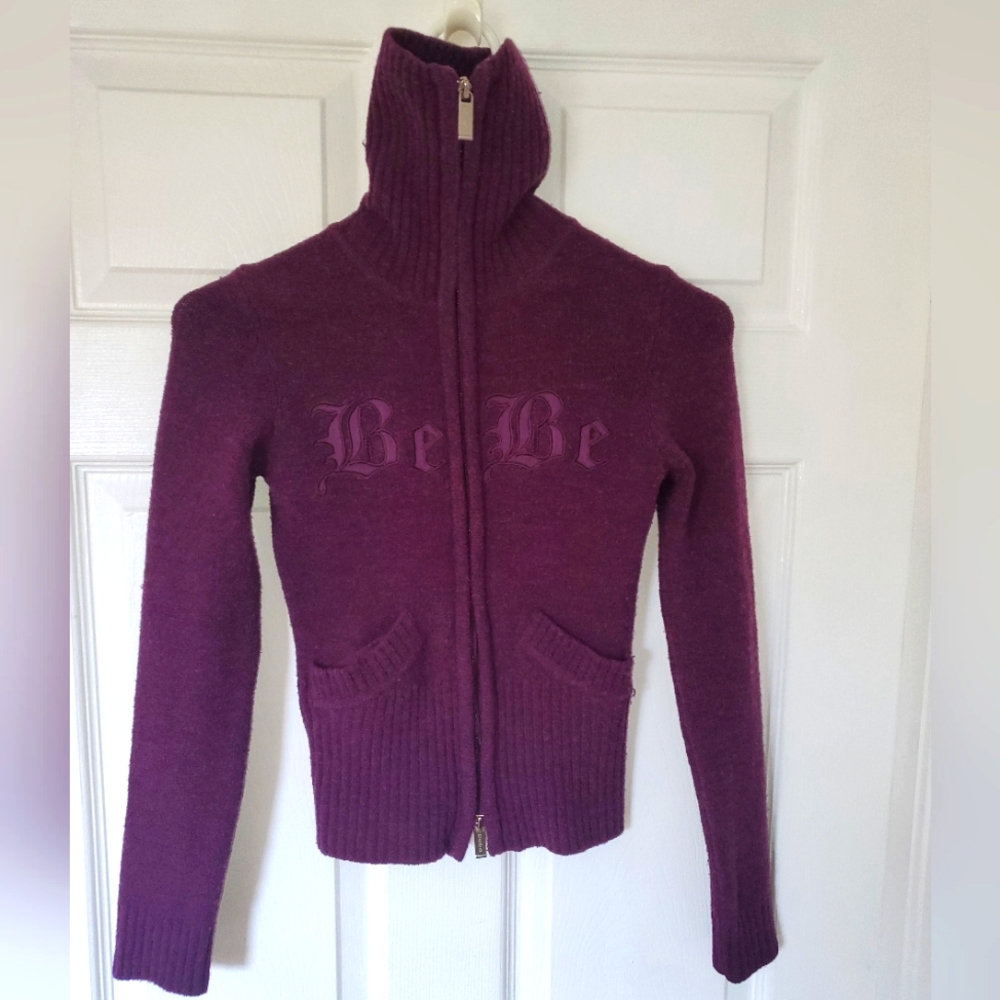 BEBE  sweater jacket